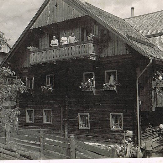 1930 - die ersten Gäste am Abelhof